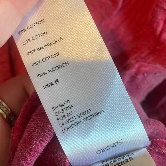 Anthropologie Maeve The Cate Button Down Shirt Small - Picture 7 of 8